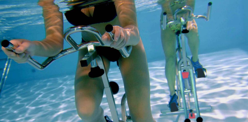 activités aquatiques aquabike