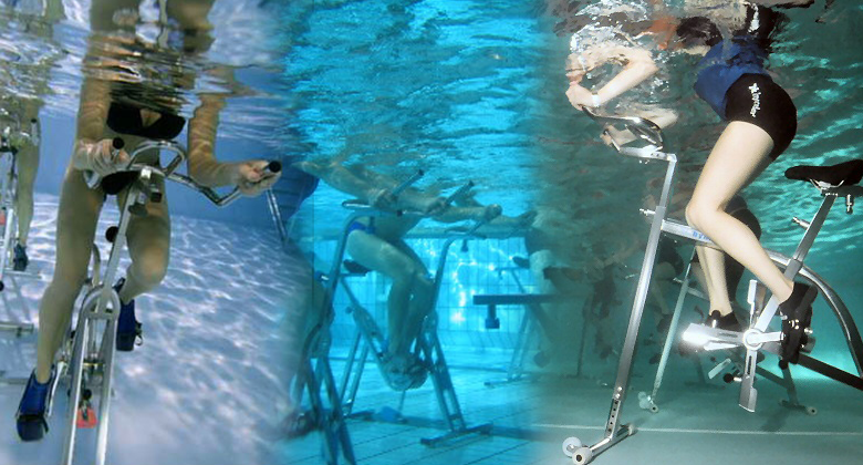 aquabike para bajar muslos