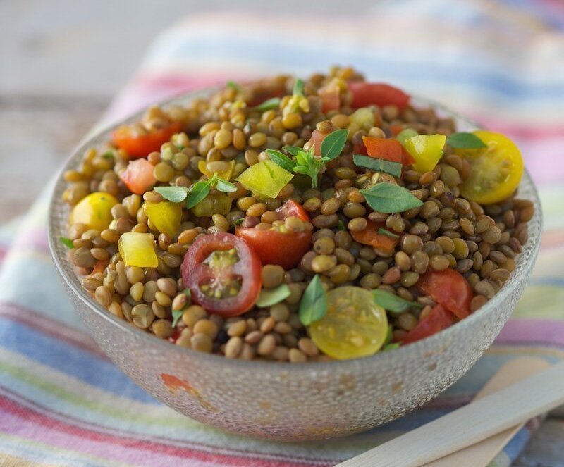 salade-de-lentilles