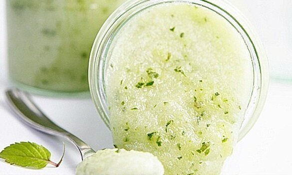 exfoliant menthe