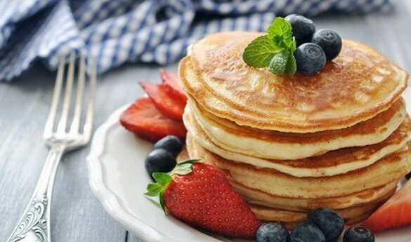 flocons d'avoine pancakes