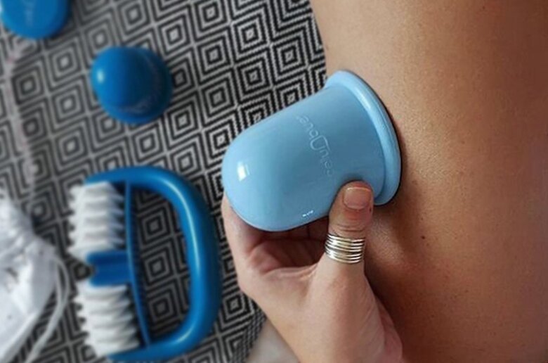 ventouse cellulite capitons incrustés
