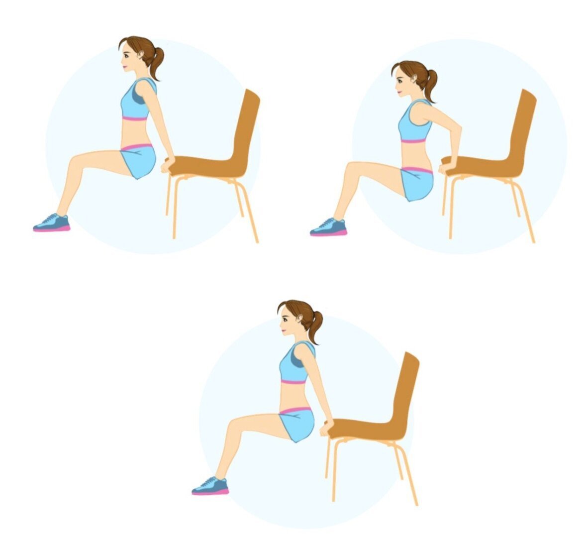 routine fitness anti-cellulite dips