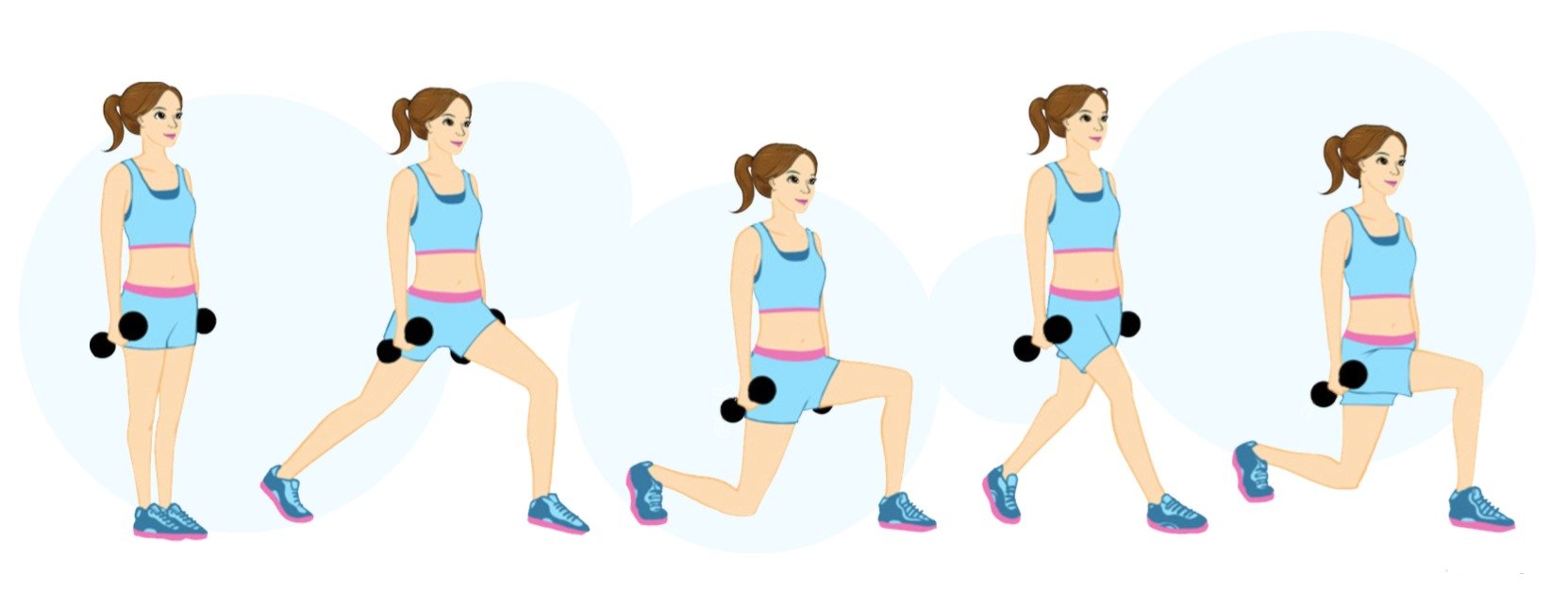 Las zancadas, un ejercicio con muchos beneficios para tus músculos