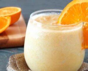 breakfast orange soya muesli