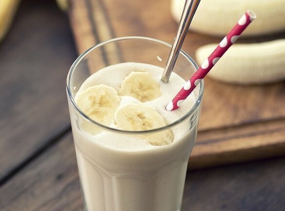 petits déjeuners anti-cellulite à boire soja banane amande