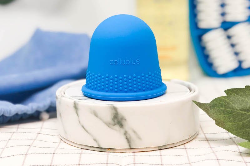 Vaisseaux sanguins éclatés avec cellublue