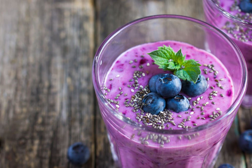 graines de chia smoothie