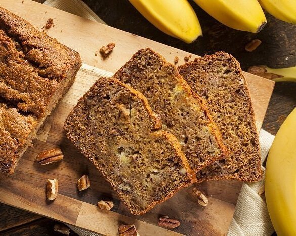 desserts sans sucre banana bread