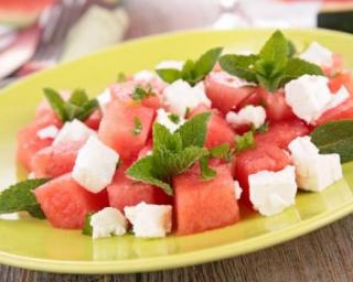 salade à la pastèque