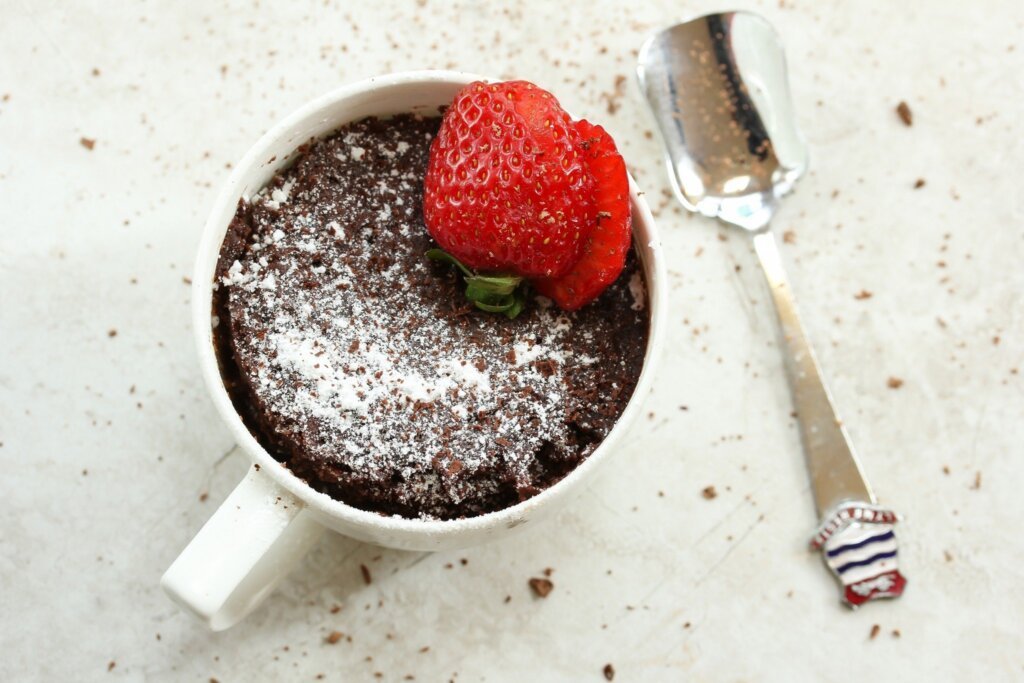 RECETAS EXPRESS: 4 mug cakes sanos