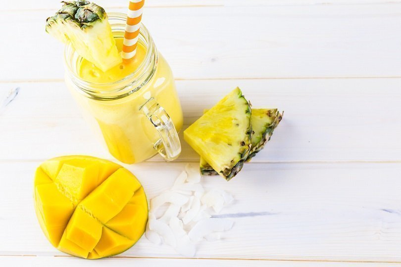 smoothies anti-cellulite ananas avoine