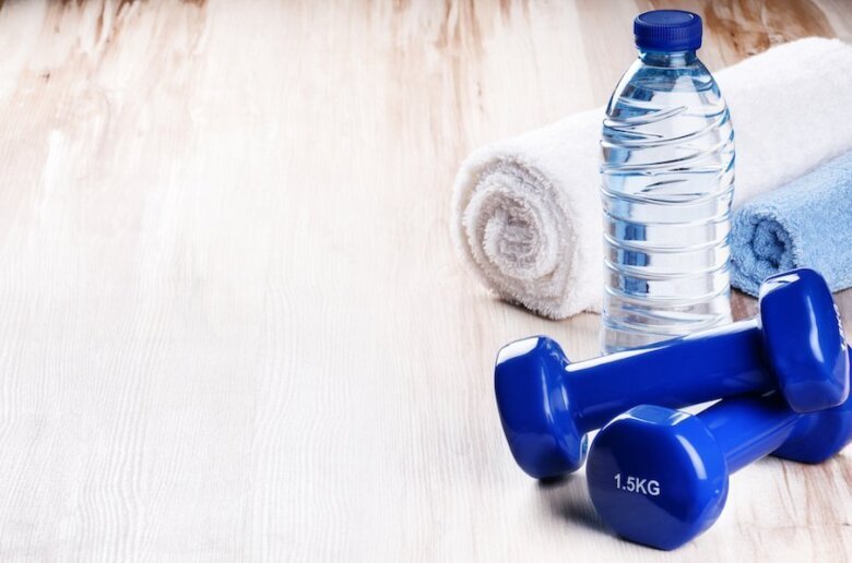 agua después de hacer ejercicio