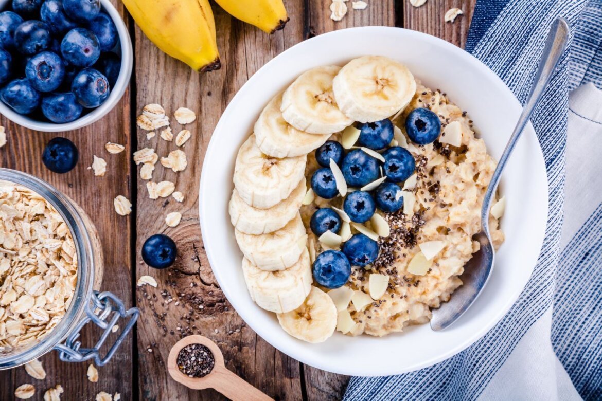 flocons d'avoine porridge