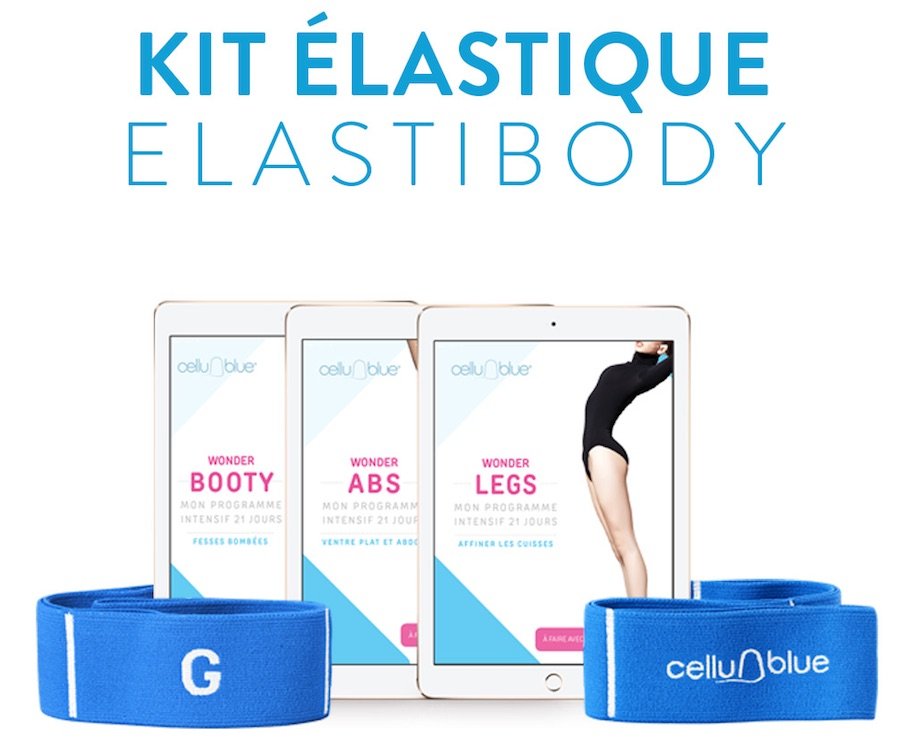 cellublue elastique fitness sport