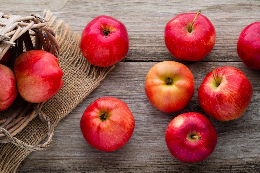 aliments anti-cellulite pomme