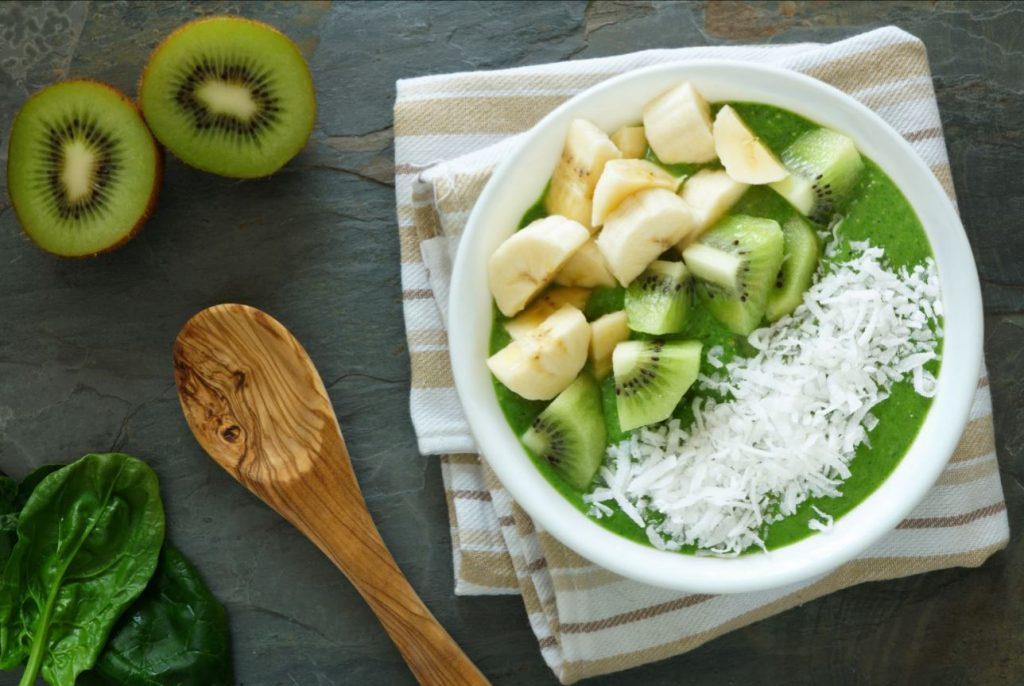 Smoothie bowl verde