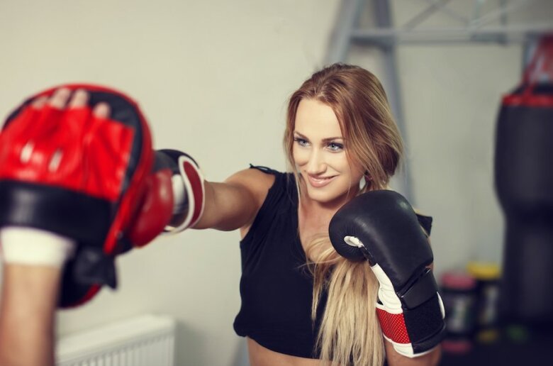 boxe féminine fun