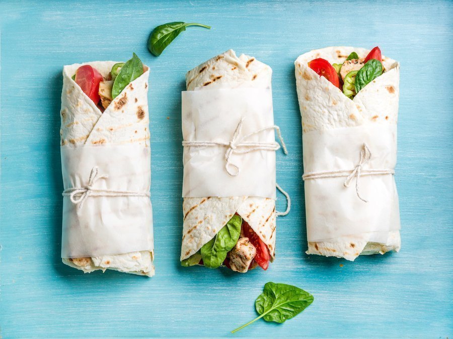 recettes inratables wrap saumon