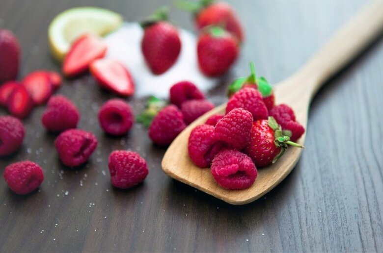 aliments anti-cellulite fruits rouges