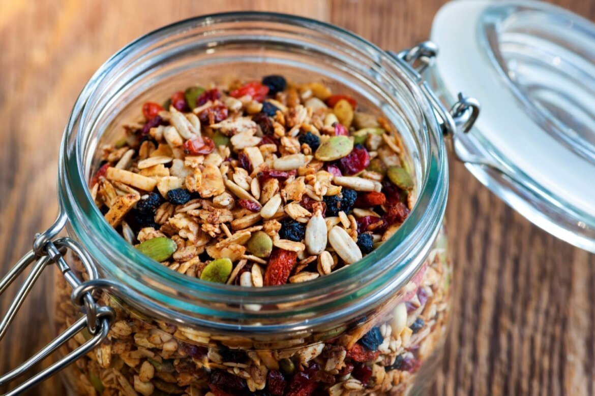 granola flocons d'avoine