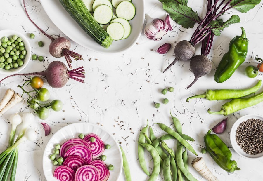 aliments anti-cellulite légumes