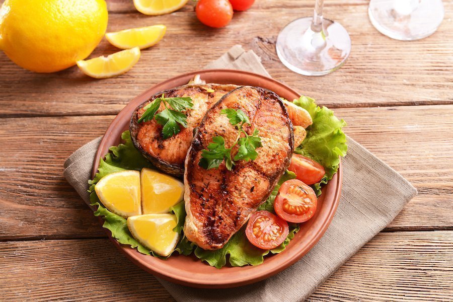 aliments anti-cellulite saumon