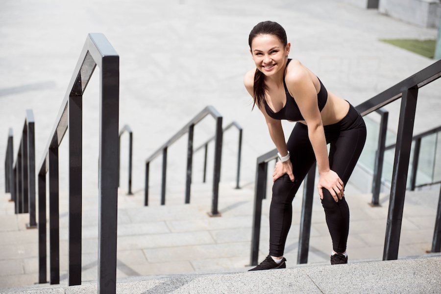 sport cellulite fesses step