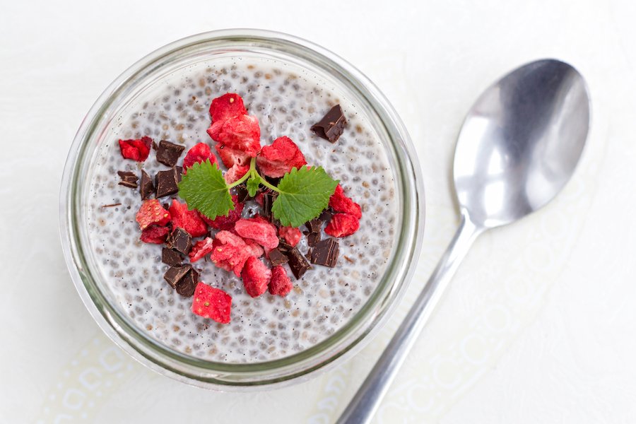 pudding graines de chia