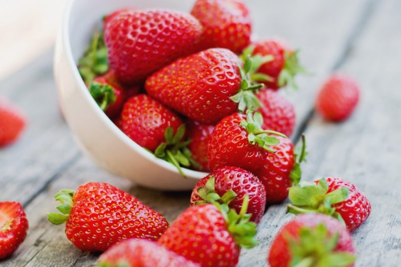 recettes à la fraise