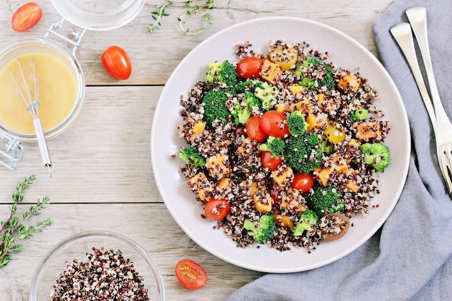 recettes rapides salade quinoa