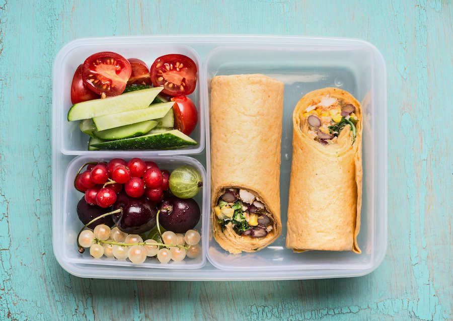 ne pas aggraver sa cellulite au travail lunch box