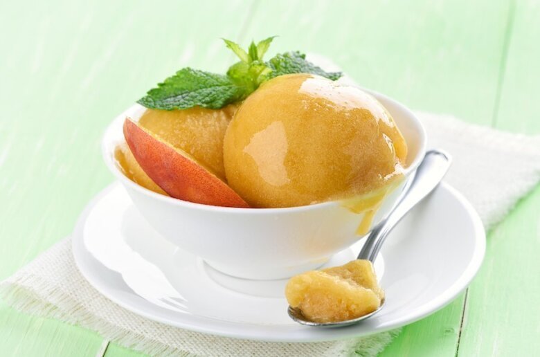 Sorbet fruit