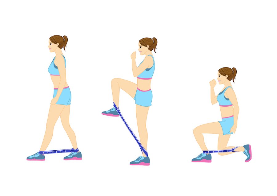 No importa tu nivel de deporte: la cinta elástica siempre será tu mejor aliada.