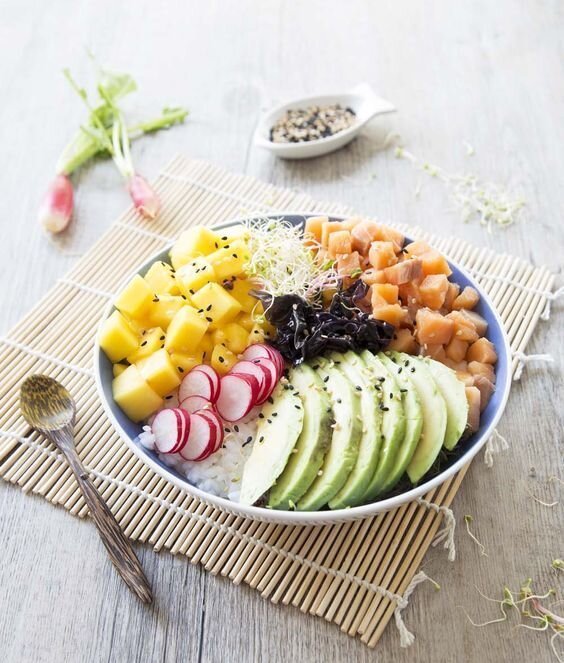 recettes poke bowl quinoa