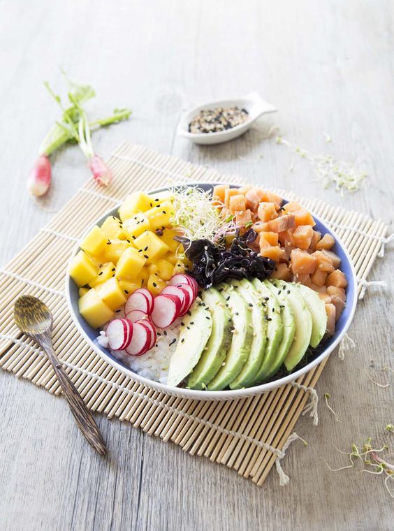 recettes poke bowl quinoa