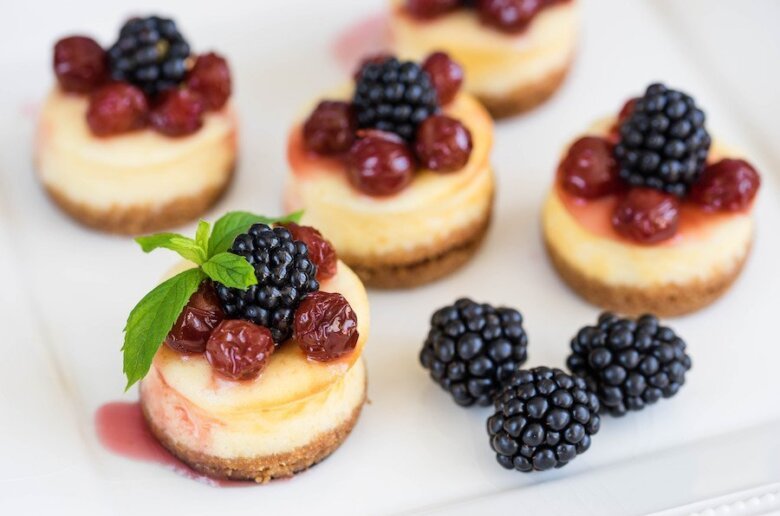 chessecake fruits rouges noel