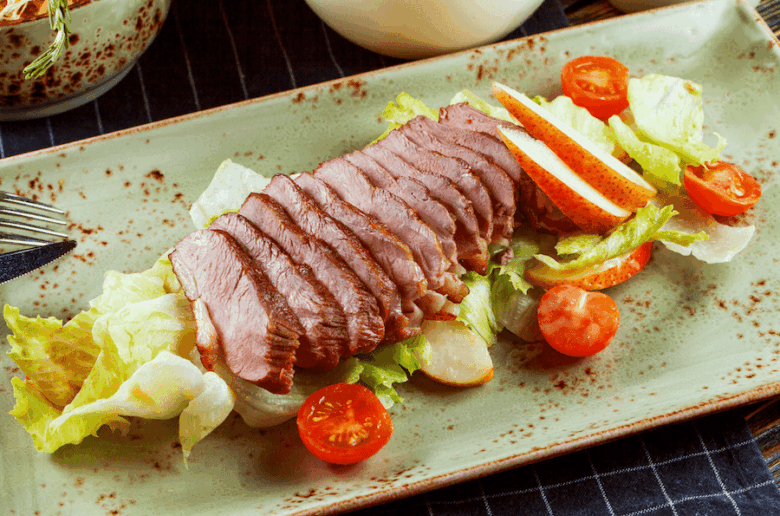 canard aux pommes noel