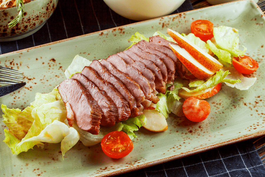 canard aux pommes noel