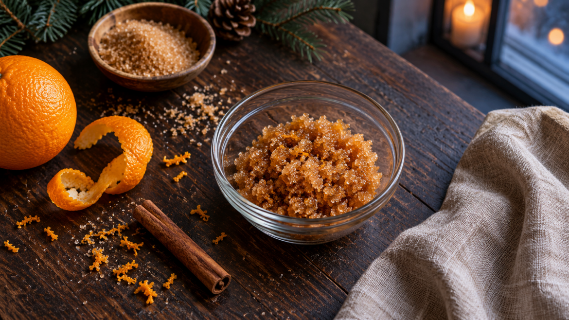 DIY: uno scrub naturale e goloso per l&rsquo;inverno!