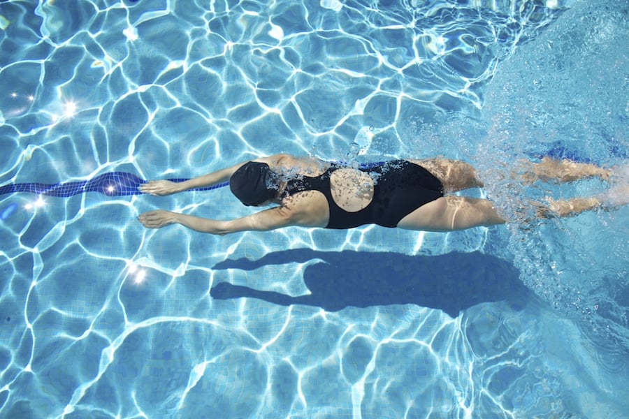 anti-cellulite printemps natation