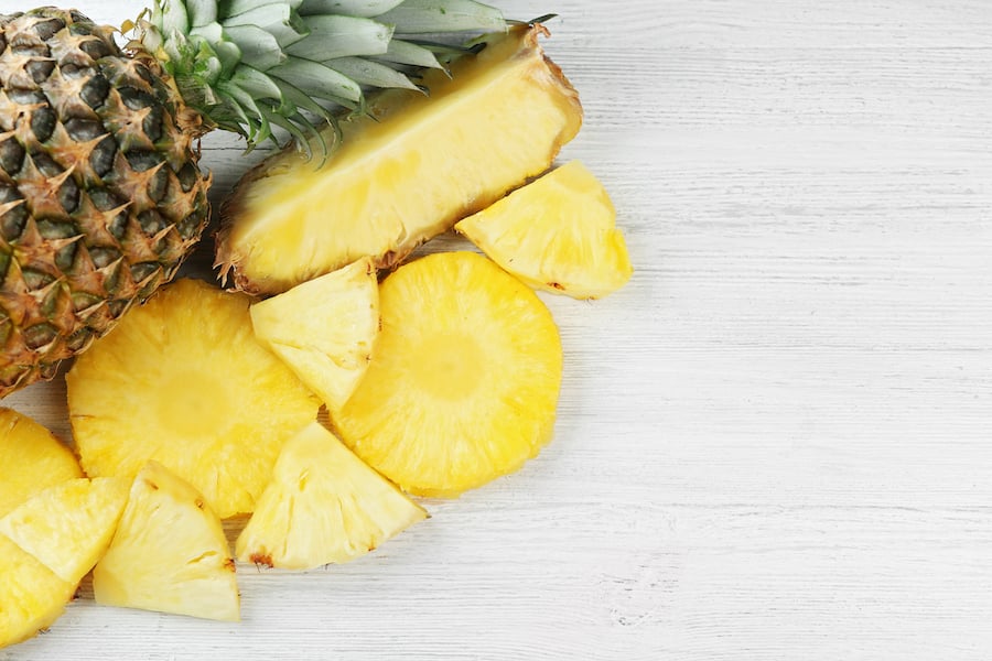 ananas fruits anti-capitons