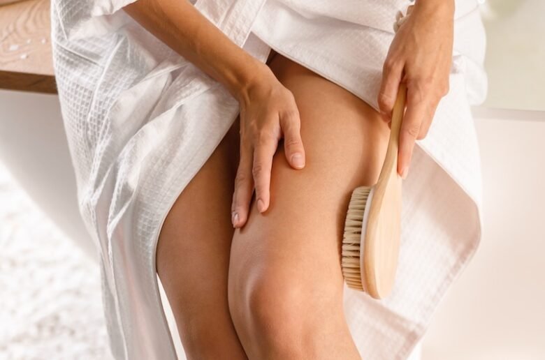 Brossage à sec anti cellulite
