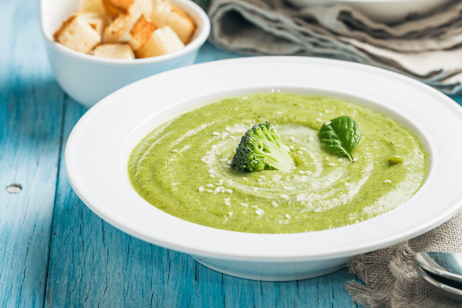 soupes minceur brocolis