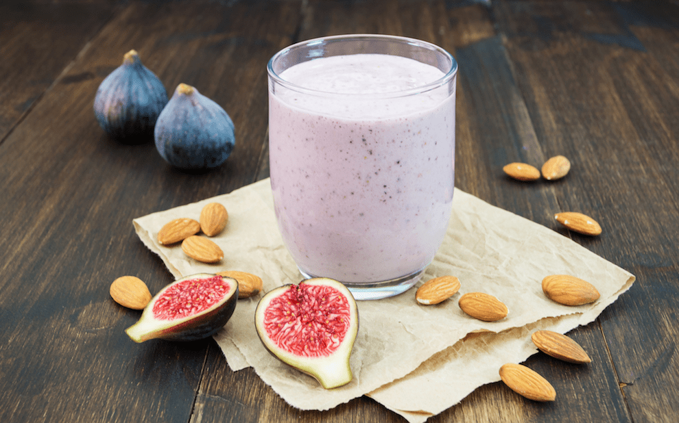 smoothie banane figues fast-food