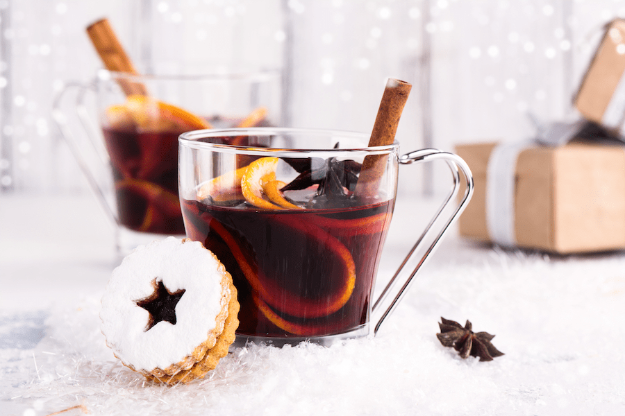 cocktail de noel vin chaud epices