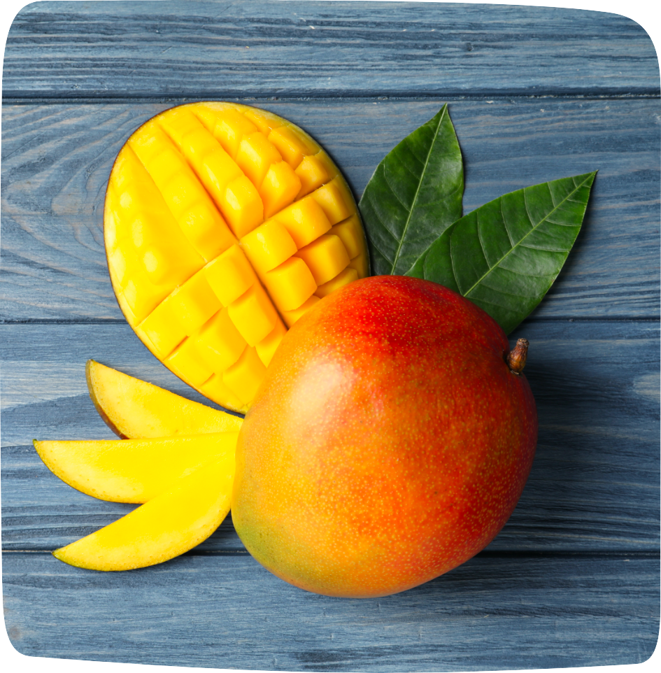 aliments ventre plat mangue