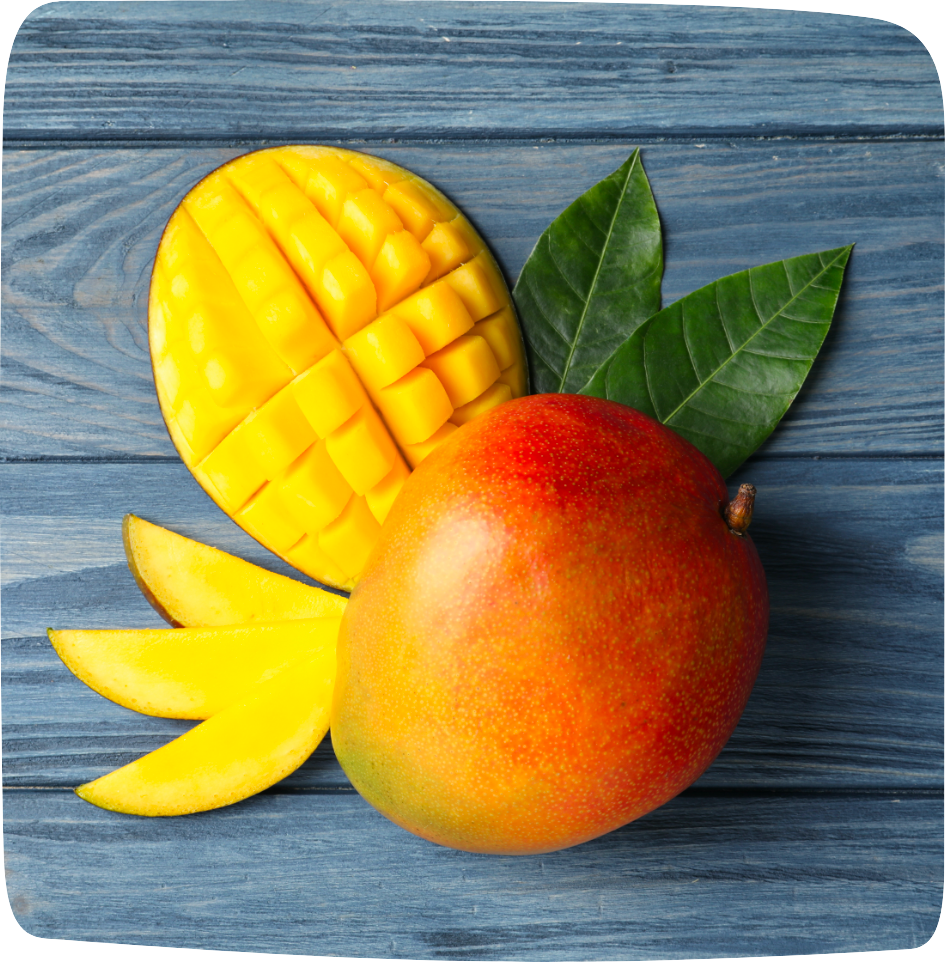 aliments ventre plat mangue