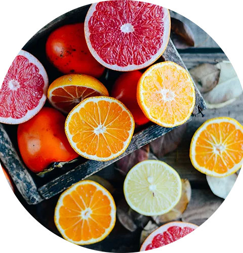 Les agrumes des alliees contre le stockage des graisses