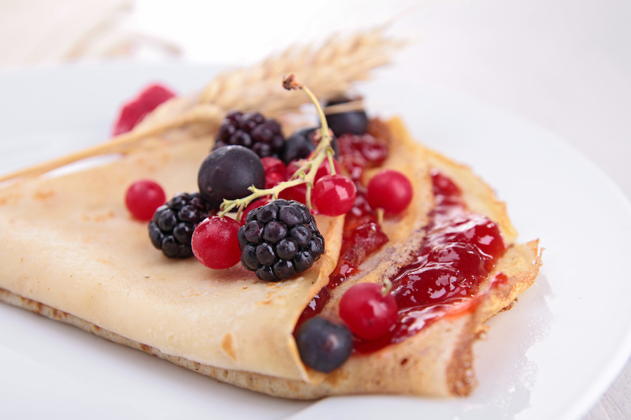 crepes garnitures